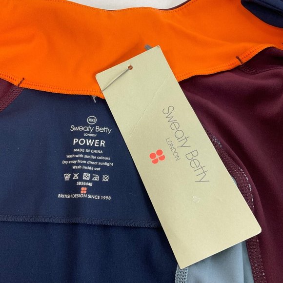 Sweaty Betty Jacket Womens Sz 0 XXS Power Workout Zip Through Msrp $118 Nwt - Picture 4 of 11